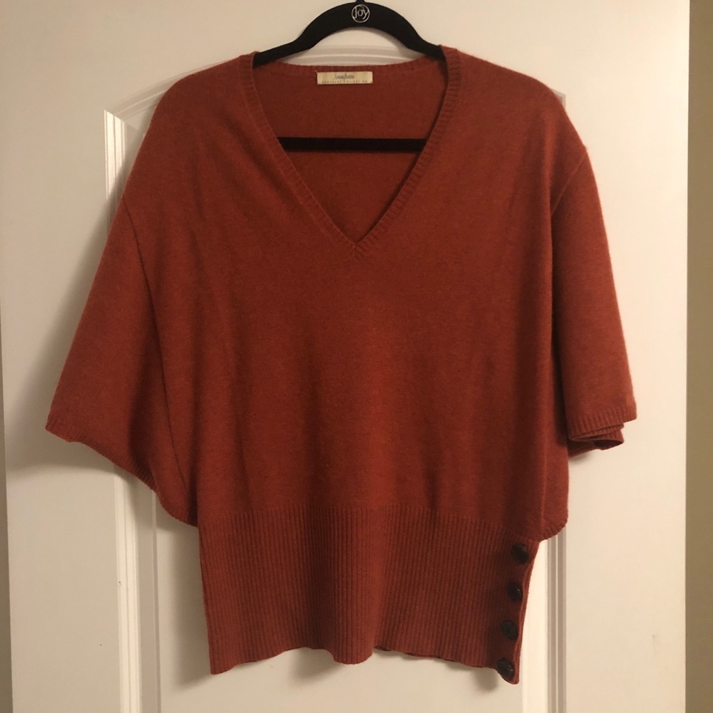 ❌‼️SOLD❌‼️Cashmere Neiman Marcus burnt orange